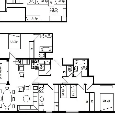 Spacieux 9p Avec Cheminee, Balcon Sud, Proche Pistes - Meribel - Fr-1-180-330 Apartment